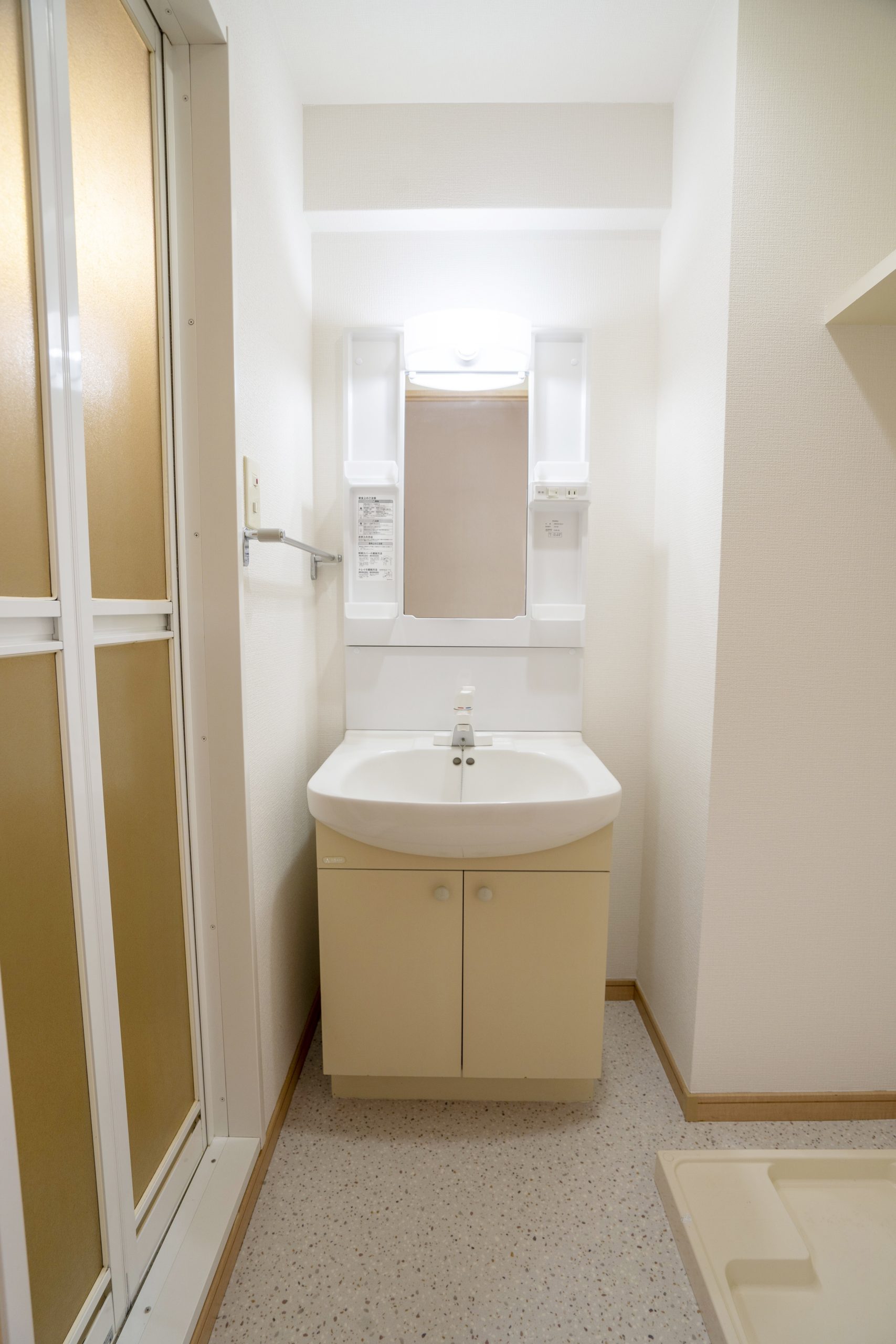 ニューガイアリルーム港№72 1Rタイプ_洗面所　※参考写真。部屋によってクロス・建具の色等変わります。