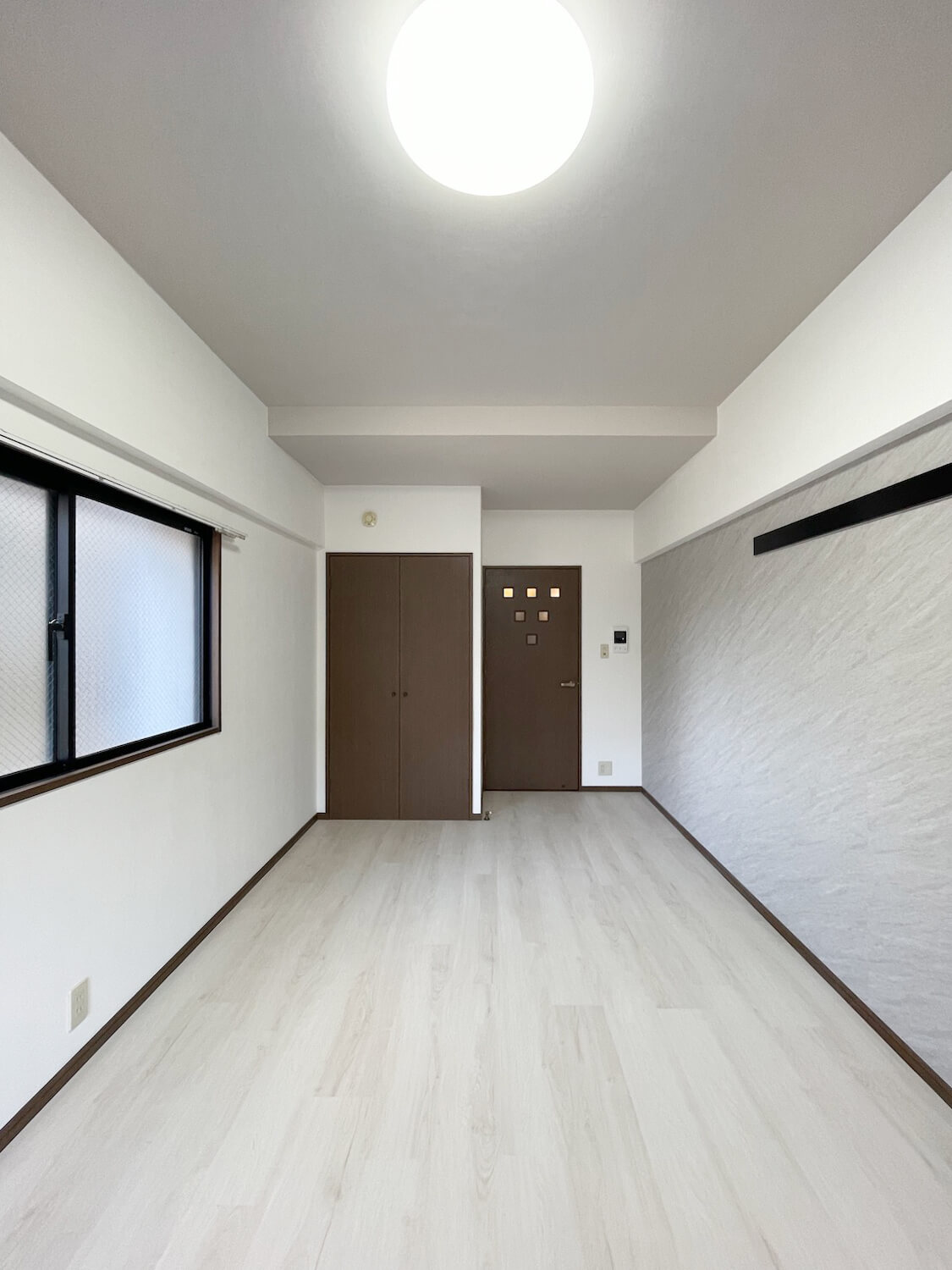 ニューガイアリルーム博多駅南№73 1Kタイプ_洋室　※参考写真。部屋によってクロス等異なります