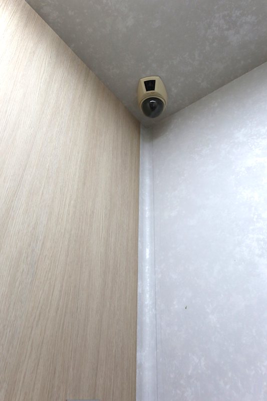 ニューガイアリルーム東葛西No.76 エレベータ内にも防犯カメラが設置されています